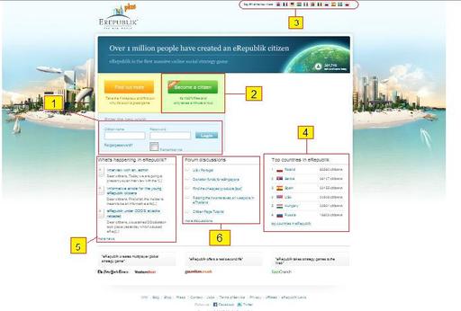 eRepublik - Статья, небольшой гайд по eRepublik. Первая часть